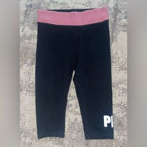 Victorias Secret PINK cropped yoga pants size medium